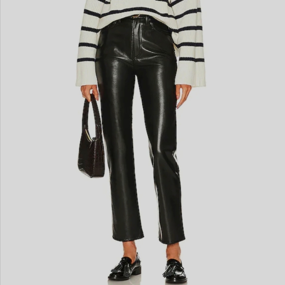 AGOLDE Recycled Leather 90's Pinch Waist